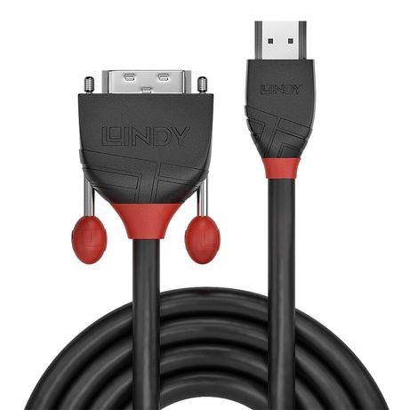 1M HDMI TO DVI CABLE BLACK LINE - Imagen 3 de 3 1M HDMI TO DVI CABLE BLACK LINE - Imagen 3 de 3