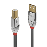 Miniatura 1 de 5M USB 2.0 TYPE A TO B CABLE  CROMO LINE