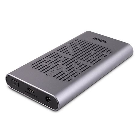 USB 3.2 Gen 2x2 Dual M.2 NVMe SSD Enclosure with Clone Feature - Imagen 2 de 6 USB 3.2 Gen 2x2 Dual M.2 NVMe SSD Enclosure with Clone Feature - Imagen 2 de 6
