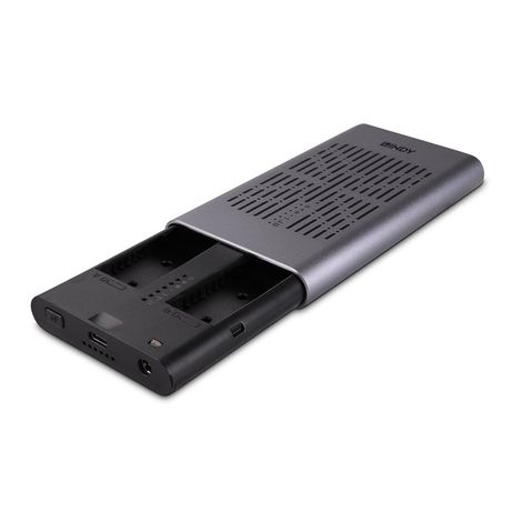 USB 3.2 Gen 2x2 Dual M.2 NVMe SSD Enclosure with Clone Feature - Imagen 4 de 6 USB 3.2 Gen 2x2 Dual M.2 NVMe SSD Enclosure with Clone Feature - Imagen 4 de 6