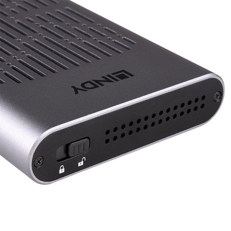 USB 3.2 Gen 2x2 Dual M.2 NVMe SSD Enclosure with Clone Feature - Imagen 5 de 6 USB 3.2 Gen 2x2 Dual M.2 NVMe SSD Enclosure with Clone Feature - Imagen 5 de 6