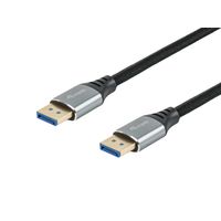 Miniatura 8 de CABLE DISPLAYPORT A DISPLAYPORT PREMIUM 2,1 EQUIP 119283 3M 16K 60Hz 54Gps ALUMINIO