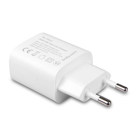 CARGADOR USB TIPO A Y C DE 20W - Imagen 3 de 6 CARGADOR USB TIPO A Y C DE 20W - Imagen 3 de 6