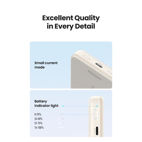 UGREEN 10000MAH MINI MAGNETIC WIRELESS 20W POWER BANK - Imagen 13 de 23 UGREEN 10000MAH MINI MAGNETIC WIRELESS 20W POWER BANK - Imagen 13 de 23