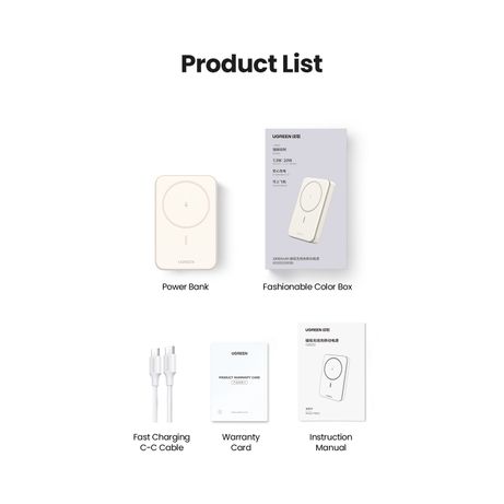 UGREEN 10000MAH MINI MAGNETIC WIRELESS 20W POWER BANK - Imagen 16 de 23 UGREEN 10000MAH MINI MAGNETIC WIRELESS 20W POWER BANK - Imagen 16 de 23