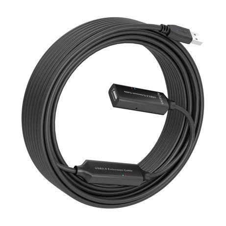 AISENS Cable USB 2 0 Prolongador con Amplificador Tipo A M A H Negro 15m - Imagen 6 de 7 AISENS Cable USB 2 0 Prolongador con Amplificador Tipo A M A H Negro 15m - Imagen 6 de 7