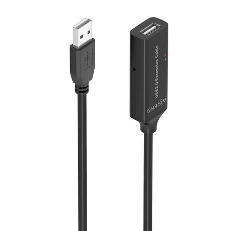 AISENS Cable USB 2 0 Prolongador con Amplificador Tipo A M A H Negro 15m - Imagen 7 de 7 AISENS Cable USB 2 0 Prolongador con Amplificador Tipo A M A H Negro 15m - Imagen 7 de 7