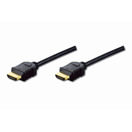HDMI Standard connection cable type A M/M 3.0m w/Ethernet Full HD gold bl - Imagen 1 de 2 HDMI Standard connection cable type A M/M 3.0m w/Ethernet Full HD gold bl - Imagen 1 de 2