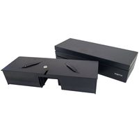 Miniatura 3 de TPV CAJON PORTAMONEDAS APPROX APERTURA MANUAL Y AUTOMATICA PORTA BANJEJA CON ASA COLOR NEGRO