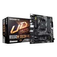 Miniatura 5 de GIGABYTE AMD  B550M DS3H R2 Placa base - Procesadores AMD Ryzen 5000, VRM de 5+3 fases, hasta 4733 MHz DDR4 (O.C.), 1x M.2 PCIe 4.0 + 1x M.2 PCIe 3.0,