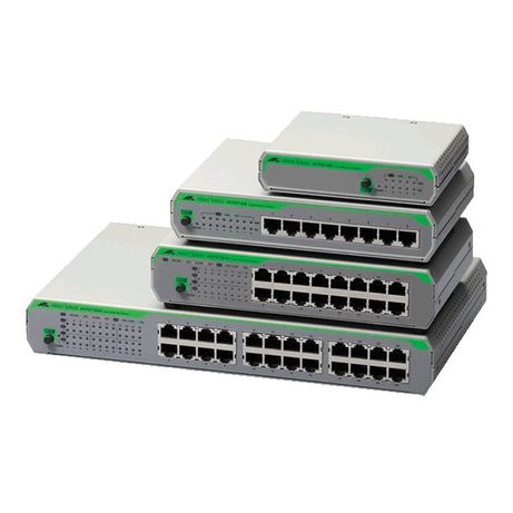 AT-FS710/8-50 8-PORT 10/100TX UNMANAGED SWITCH WITH INTERNAL PSU EU POWER CORD - Imagen 2 de 2 AT-FS710/8-50 8-PORT 10/100TX UNMANAGED SWITCH WITH INTERNAL PSU EU POWER CORD - Imagen 2 de 2