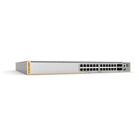 Miniatura 4 de L3 STACKABLE SWITCH  24X 10/100/1000-T POE+  4X SFP+ PORTS AND DUAL   FIXED PSU  EU POWER CORD
