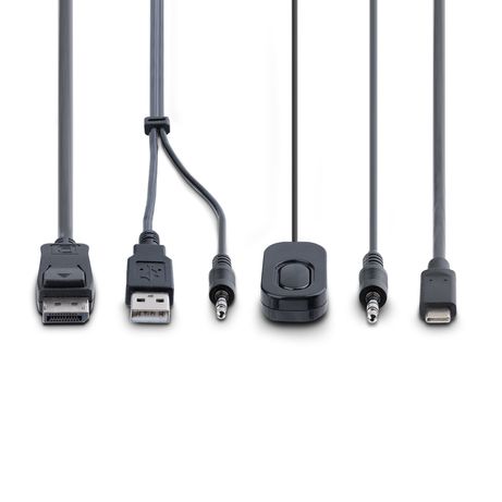 2-Port Hybrid Cable KVM Switch 4K DP - Imagen 3 de 8 2-Port Hybrid Cable KVM Switch 4K DP - Imagen 3 de 8