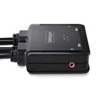 Miniatura 5 de 2-Port Hybrid Cable KVM Switch 4K DP