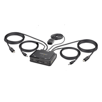 Miniatura 1 de 2-Port USB-C Cable KVM Switch 4K 60Hz
