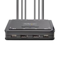 Miniatura 4 de 2-Port Dual-Monitor Cable KVM Switch