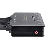 Miniatura 5 de 2-Port Dual-Monitor Cable KVM Switch