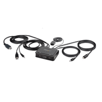 Miniatura 1 de Cable Switch KVM H brido de 2 Puertos USB-C HDMI de 4K 60Hz