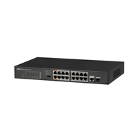 Miniatura 1 de (DH-PFS3117-16ET-135) DAHUA SWITCH POE 16 PUERTOS + 1 PUERTO GIGABIT