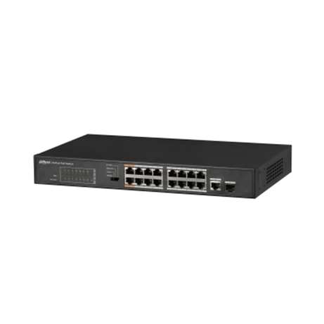 (DH-PFS3117-16ET-135) DAHUA SWITCH POE 16 PUERTOS + 1 PUERTO GIGABIT - Imagen 1 de 2 (DH-PFS3117-16ET-135) DAHUA SWITCH POE 16 PUERTOS + 1 PUERTO GIGABIT - Imagen 1 de 2