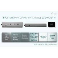 Miniatura 11 de CHARGE METAL HUB 5PORT USBC 8K 85W