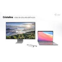 Miniatura 15 de CHARGE METAL HUB 5PORT USBC 8K 85W
