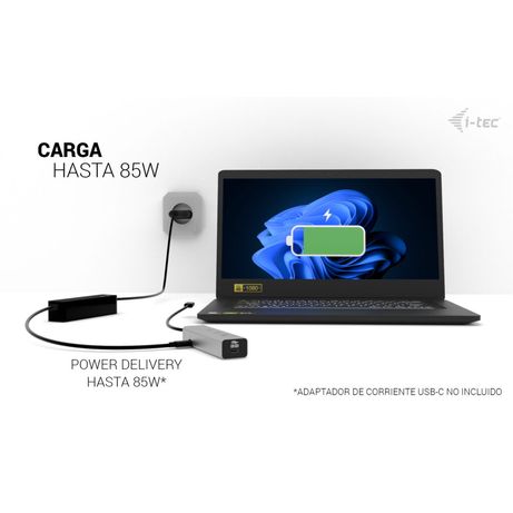 CHARGE METAL HUB 5PORT USBC 8K 85W - Imagen 16 de 18 CHARGE METAL HUB 5PORT USBC 8K 85W - Imagen 16 de 18