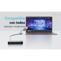Miniatura 4 de UNIV KVM 2USBA 2USBC HUB