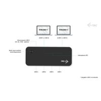 Miniatura 5 de UNIV KVM 2USBA 2USBC HUB