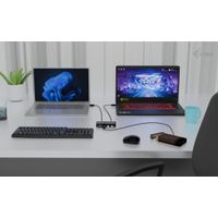 Miniatura 6 de UNIV KVM 2USBA 2USBC HUB