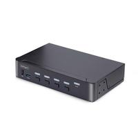 Miniatura 1 de Switch KVM de 4 Puertos DisplayPort 8K 60Hz DP 1.4 - 6x USB