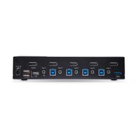Miniatura 4 de Switch KVM de 4 Puertos DisplayPort 8K 60Hz DP 1.4 - 6x USB