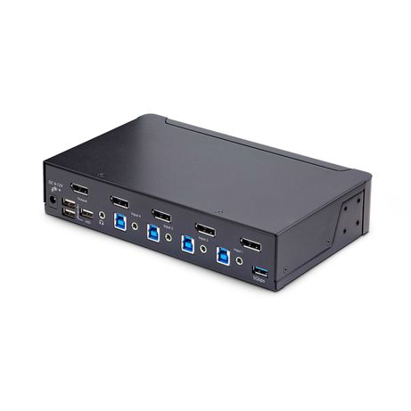 Switch KVM de 4 Puertos DisplayPort 8K 60Hz DP 1.4 - 6x USB - Imagen 6 de 7 Switch KVM de 4 Puertos DisplayPort 8K 60Hz DP 1.4 - 6x USB - Imagen 6 de 7