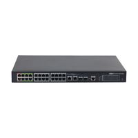 Miniatura 2 de (DH-LR2226-24ET-360-V2) DAHUA SWITCH L2 EPOE GESTIONABLE 24 PUERTOS 10/100 (8 EPOE/EOC + 16 POE) + 2 UPLINK COMBO GIGABIT/SFP