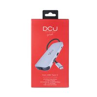 Miniatura 2 de DCU Advance Tecnologic 391166 hub de interfaz USB Tipo C 1000 Mbit s Gris