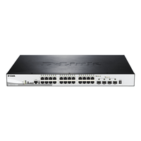 Miniatura 1 de D-Link DGS-1510-28XMP/E Switch L2 24xGB PoE 4x10Gb