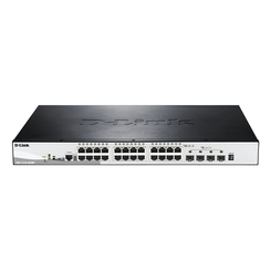 D-Link DGS-1510-28XMP/E Switch L2 24xGB PoE 4x10Gb