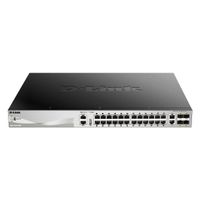 Miniatura 3 de SWITCH GESTIONABLE L3 D-LINK STACKABLE DGS-3130-30PS/E 24P POE (370W) GIGA + 2P 10G + 4P 10G SFP+
