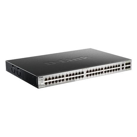 SWITCH GESTIONABLE L3 D-LINK STACKABLE DGS-3130-54TS/E 48P GIGA + 2P 10G + 4P 10G SFP+ - Imagen 3 de 5 SWITCH GESTIONABLE L3 D-LINK STACKABLE DGS-3130-54TS/E 48P GIGA + 2P 10G + 4P 10G SFP+ - Imagen 3 de 5