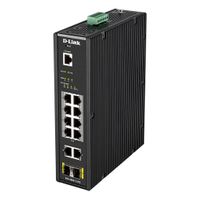 Miniatura 9 de SWITCH INDUSTRIAL D-LINK DIS-200G-12PS 8P POE + 2P GIGA Y 2P SFP   CARRIL DIN VLAN QoS IGMP