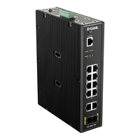 Miniatura 1 de SWITCH INDUSTRIAL D-LINK DIS-200G-12S 10P GIGA Y 2P SFP CARRIL DIN VLAN QoS IGMP