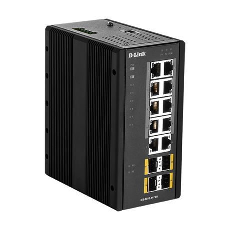 SWITCH INDUSTRIAL D-LINK DIS-300G-14PS 8P POE + 4P GIGA BASE SFP - Imagen 2 de 3 SWITCH INDUSTRIAL D-LINK DIS-300G-14PS 8P POE + 4P GIGA BASE SFP - Imagen 2 de 3