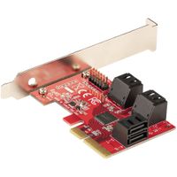 Miniatura 3 de SATA PCIe Card/Controller Card 6 Ports