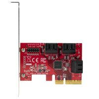 Miniatura 8 de SATA PCIe Card/Controller Card 6 Ports