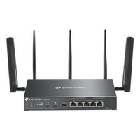 Miniatura 2 de ROUTER VPN WIFI6 TP-LINK OMADA ER706WP-4G+ AX3000 2402Mbps 2xNANOSIM 1xWAN Gb 1xSFP Gb 4xLAN Gb