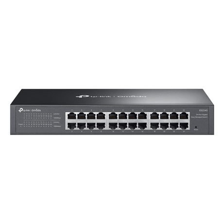 TP-Link ES224G Switch 24xGbE Metal 1U - Imagen 1 de 6 TP-Link ES224G Switch 24xGbE Metal 1U - Imagen 1 de 6