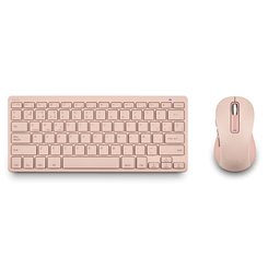 TECLADO Y MOUSE NGS WIRELESS RECARGABLE SILENCIOSO CON 12 TECLAS MULTIMEDIA