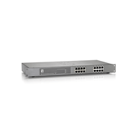 Miniatura 1 de SWITCH NO GESTIONABLE LEVEL ONE FEP-1612 16P 16xPoE 100Mb 500W CARCASA METALICA
