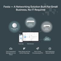 Miniatura 9 de SWITCH SEMIGESTIONABLE TP-LINK FESTA FS308G 8xRJ45 Gb CARCASA METALICA 1x ENTRADA PoE GESTION APLICA