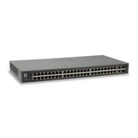 Miniatura 2 de SWITCH LEVEL ONE 50-Port Fast Ethernet Switch, 2 x Gigabit SFP/RJ45 Combo